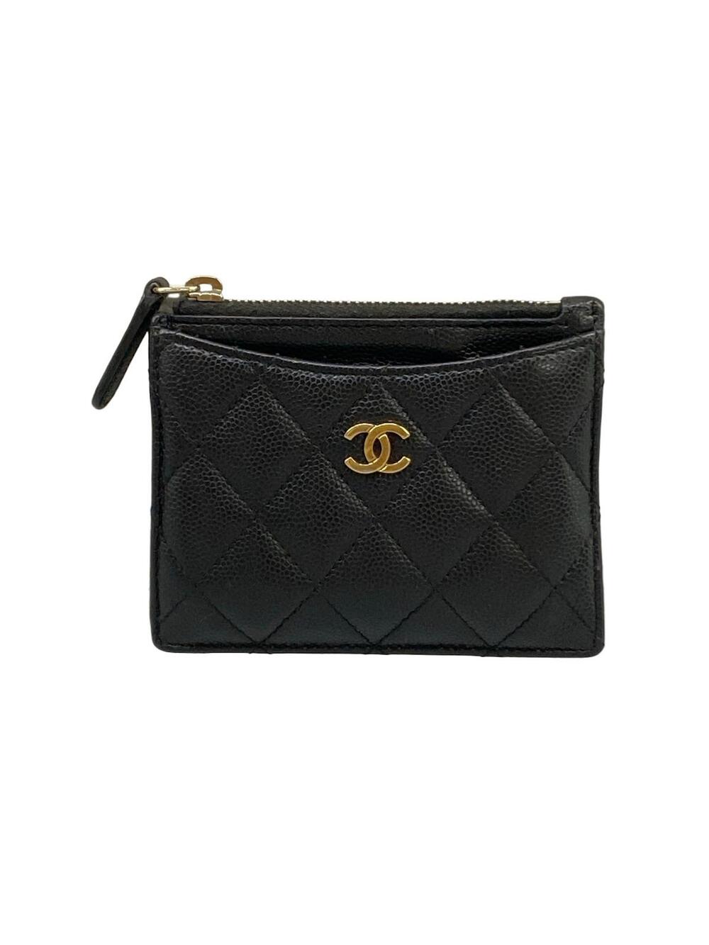 Chanel Matelasse Black Calfskin Coin #282893C11B